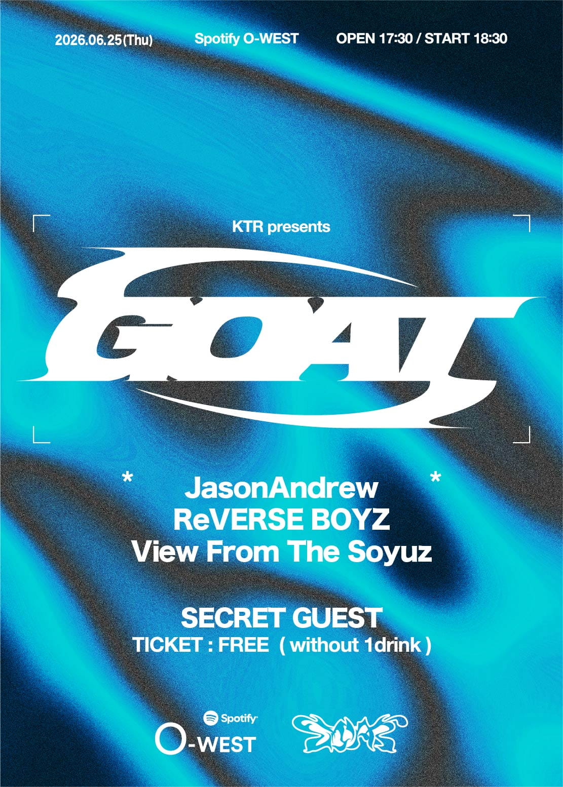GOAT Event Flyer